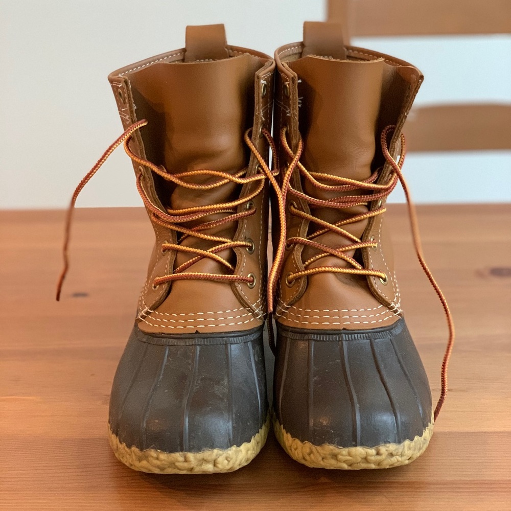 LL Bean Duck Boots kids size 3